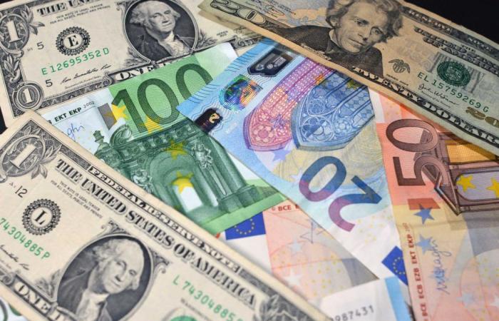 L’euro tocca il livello più basso degli ultimi due mesi