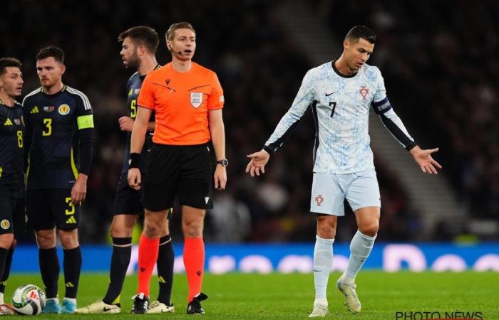 ???? Cristiano Ronaldo perde la calma davanti a questo arbitro belga! – Tutto il calcio