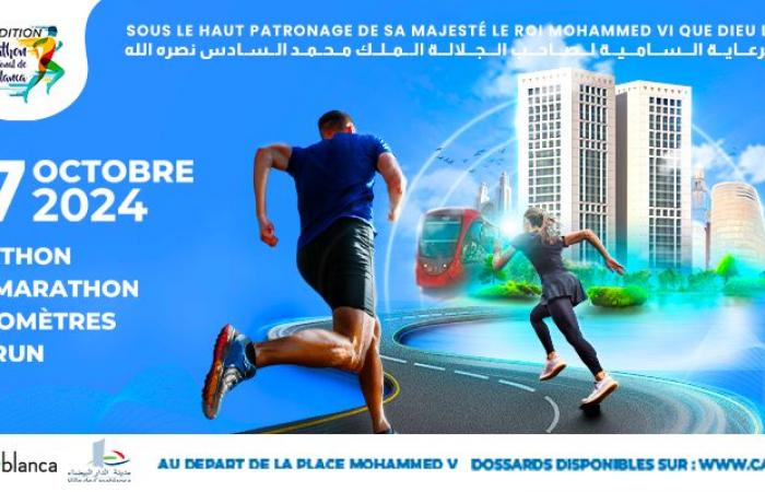 Sono attesi più di 10.000 partecipanti alla 15a Maratona Internazionale di Casablanca