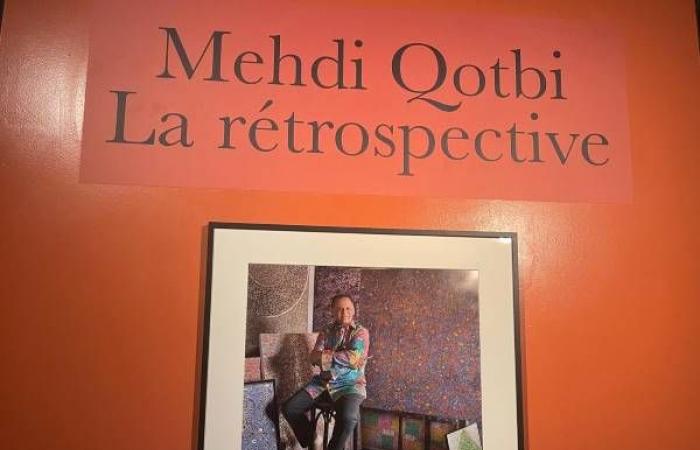 Inaugurazione della retrospettiva dell’artista Mehdi Qotbi all’Institut du Monde Arabe di Parigi