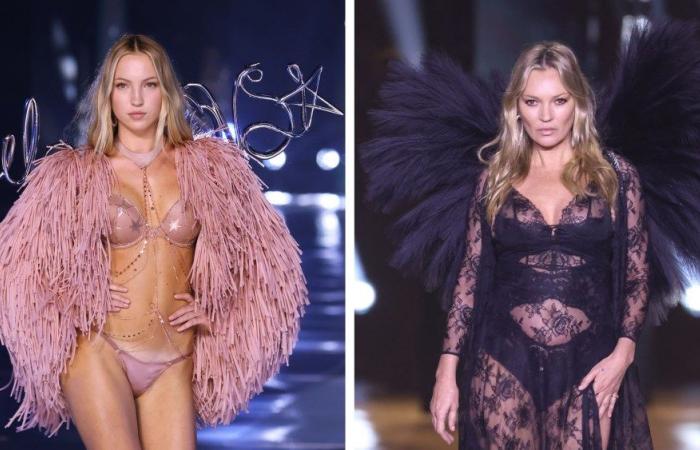 Kate e Lila Moss debuttano sulla passerella della sfilata di moda di Victoria’s Secret 2024