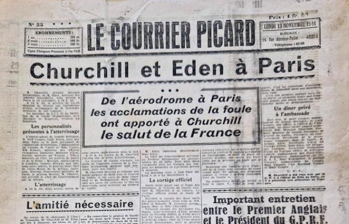 16 ottobre 1944: viene pubblicato il primo “Courrier Picard”.