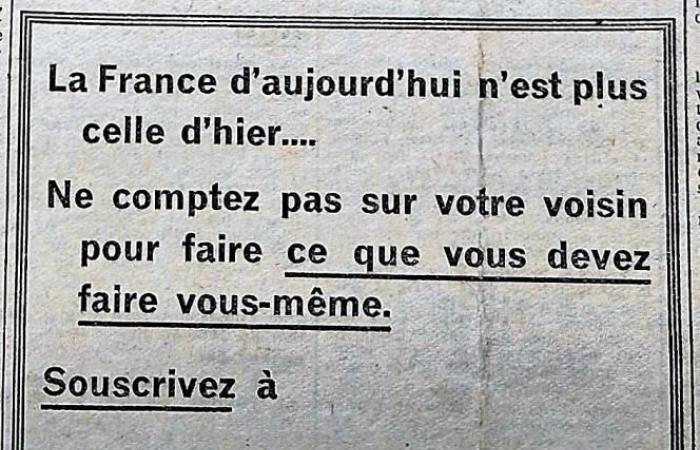 16 ottobre 1944: viene pubblicato il primo “Courrier Picard”.