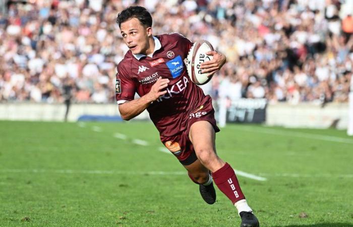 Top 14 – Enzo Reybier (Bordeaux-Bègles), primo volo di successo nella “patrouille de France”