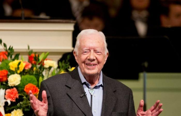 L’ex presidente Jimmy Carter, che ora ha 100 anni, soddisfa il desiderio e vota per Kamala Harris