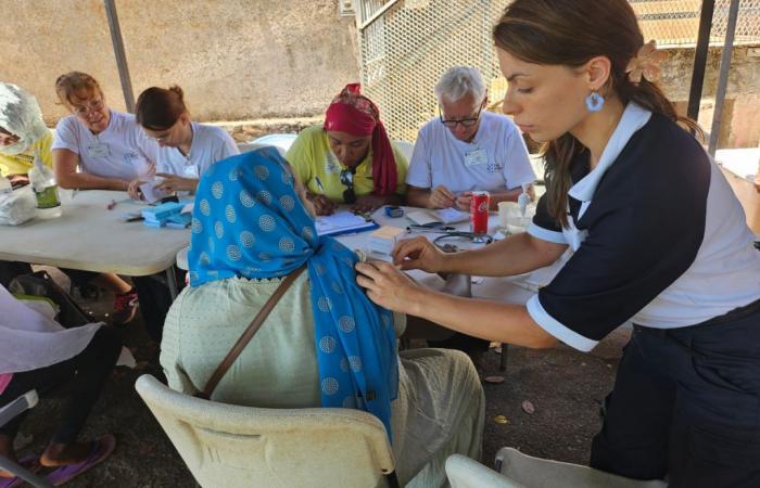 Il villaggio di M’tsapéré è oggetto di una campagna di vaccini