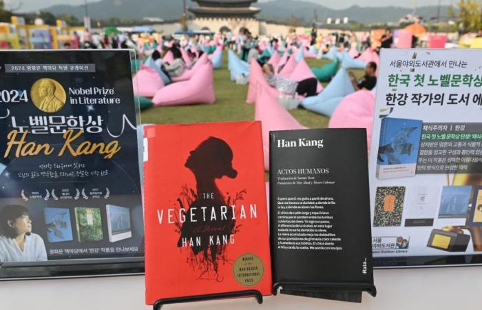 più di un milione di libri del premio Nobel Han Kang venduti in una settimana