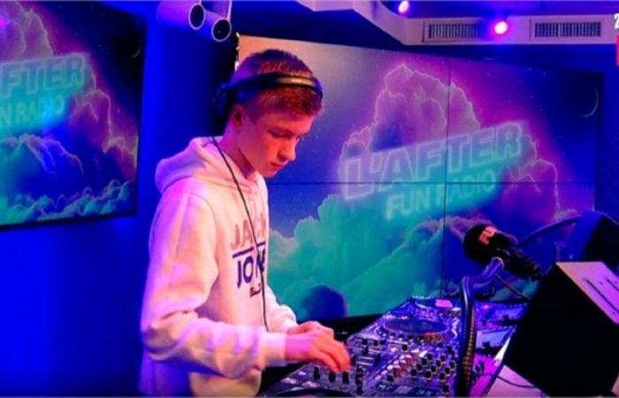 Nolan, 15 anni, è stato un DJ live di una notte su Fun Radio