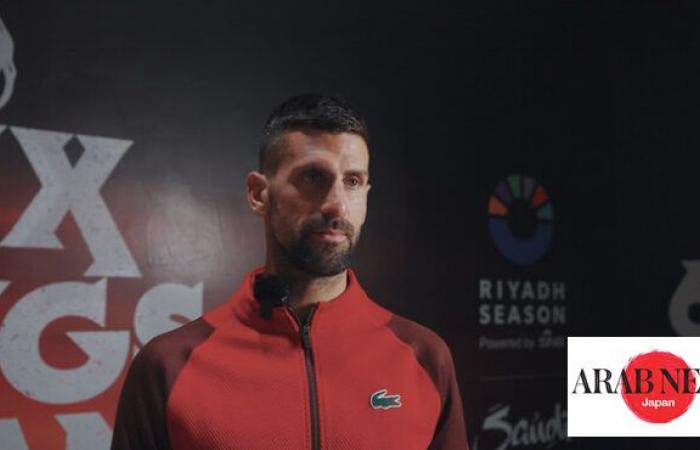 Djokovic elogia la “storia d’amore” dell’Arabia Saudita con il tennis｜Arab News Japan