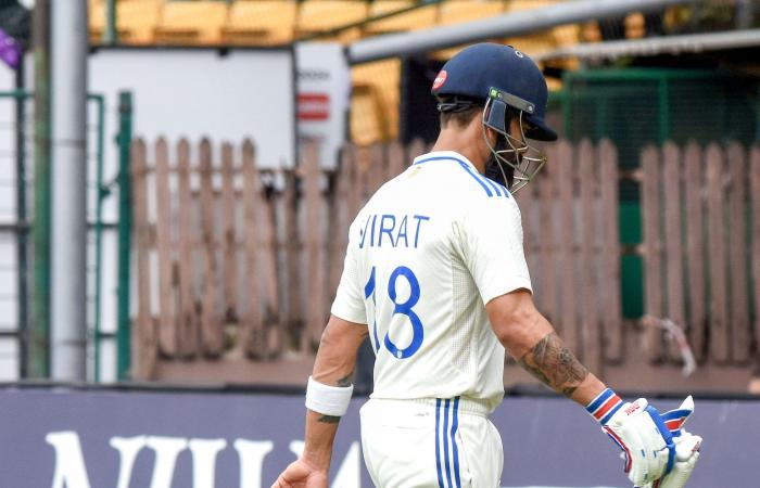 Bangalore: secondo giorno del primo test match di cricket tra India e Nuova Zelanda. #Galleria