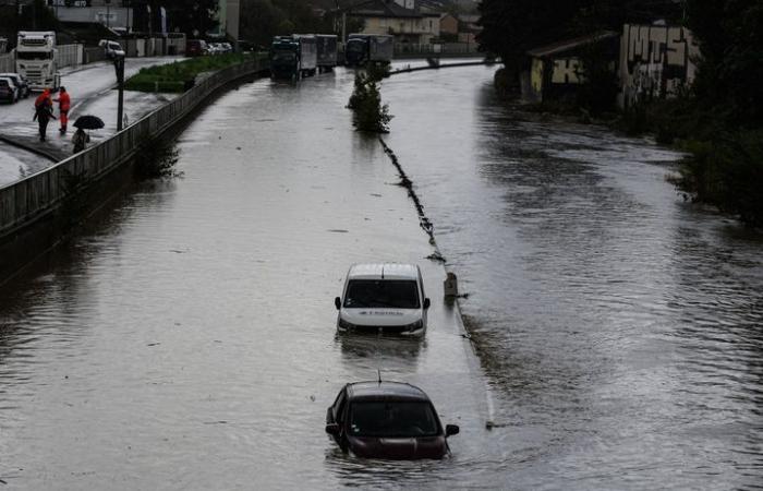 Scene spettacolari nel Rodano e nell’Ardèche, forti piogge previste nelle Alpi Marittime…