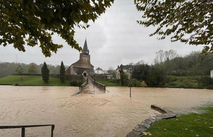 Le forti piogge provocano inondazioni a Salies-de-Béarn e in parte dei Paesi Baschi