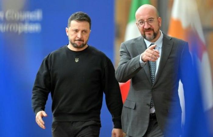 Zelenskyj declina il suo piano davanti all’UE e alla NATO