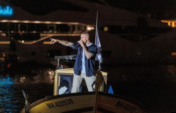 Il signor Pokora fa il suo France Bleu Live a La Ciotat