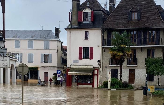 Le forti piogge provocano inondazioni a Salies-de-Béarn e in parte dei Paesi Baschi