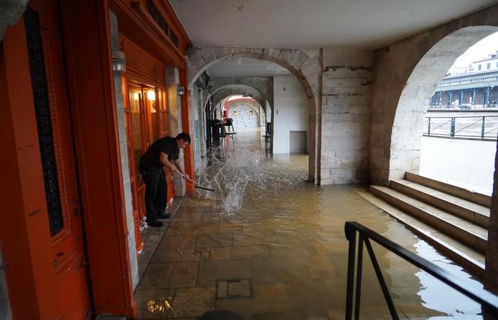 Le forti piogge provocano inondazioni a Salies-de-Béarn e in parte dei Paesi Baschi