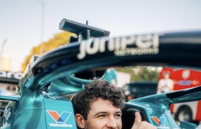 JAK CRAWFORD IL PILOTA TEXANO DI F2… TORNA A CASA IN F1 A HOUSTON PRIMA DEL GP DI AUSTIN ‘IL SOGNO!