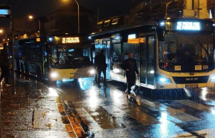 Maltempo: la rete degli autobus di Creille è ferma a causa della forte pioggia