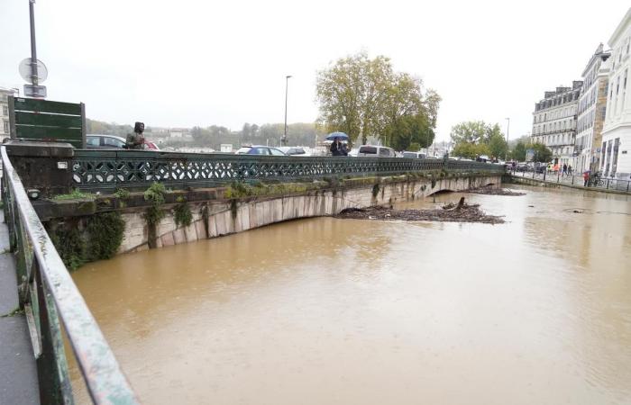 Le forti piogge provocano inondazioni a Salies-de-Béarn e in parte dei Paesi Baschi