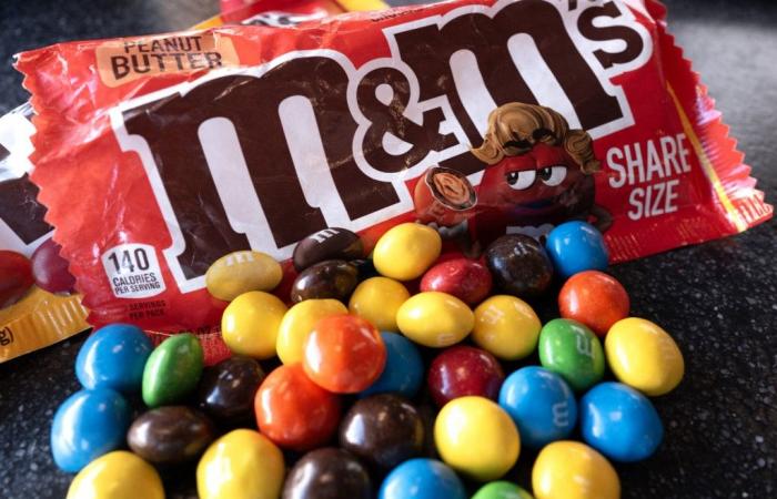 Questi dannosi M&M’s americani venduti illegalmente in Francia