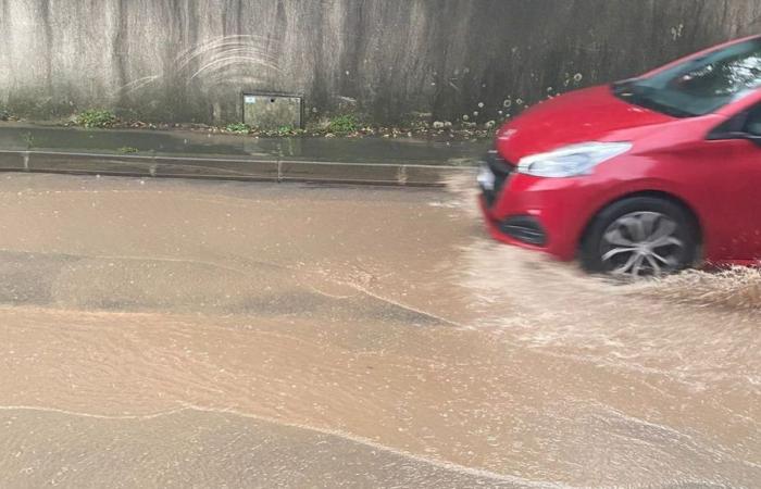 VIDEO – Vigilanza arancione nel Gard: lo Chemin des Limites di Nîmes è impregnato d’acqua