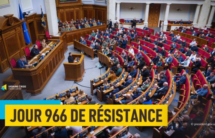 Giorno 966 della resistenza: Zelenskyj presenta in Parlamento il Piano della Vittoria