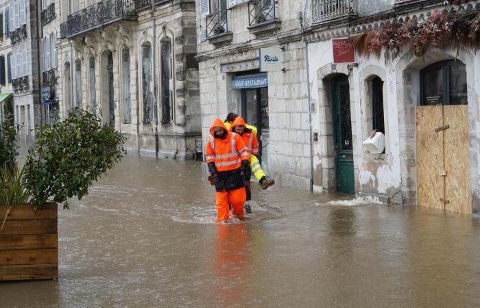 Le forti piogge provocano inondazioni a Salies-de-Béarn e in parte dei Paesi Baschi