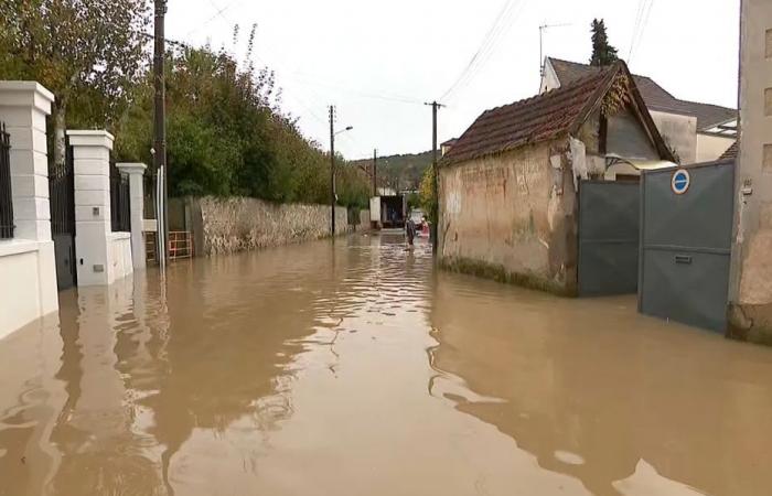 una settimana dopo la tempesta, Saint-Rémy-lès-Chevreuse si ritrova sott’acqua