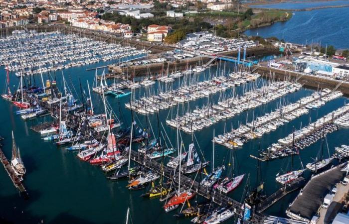 le quaranta barche Vendée Globe sono arrivate a Les Sables d’Olonne