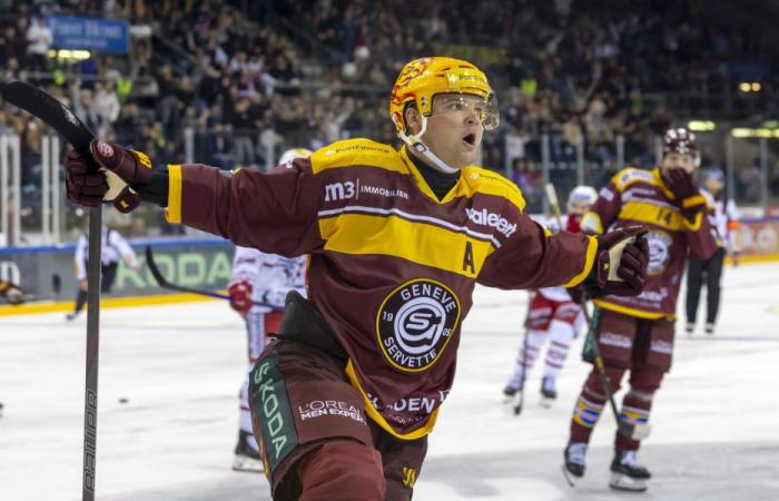 Il Genève-Servette batte il Rapperswil 5 a 3 per il suo ritorno a Les Vernets