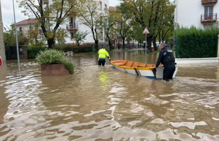 danni da maltempo nella metropoli di Lione