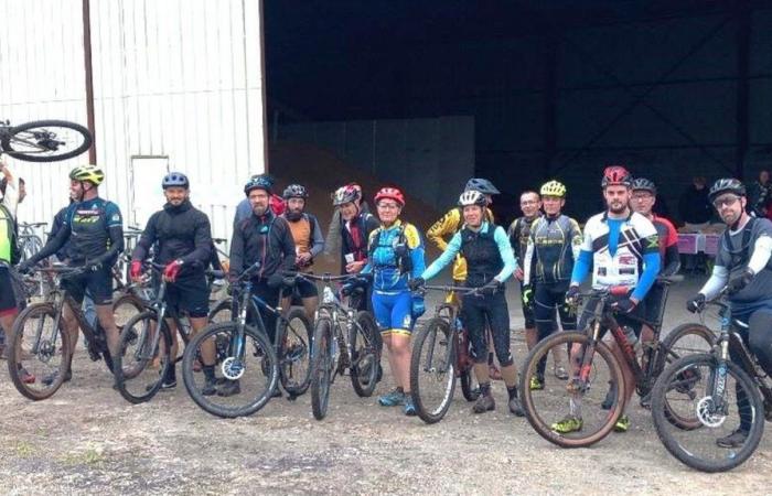 180 mountain biker solidali con Marie