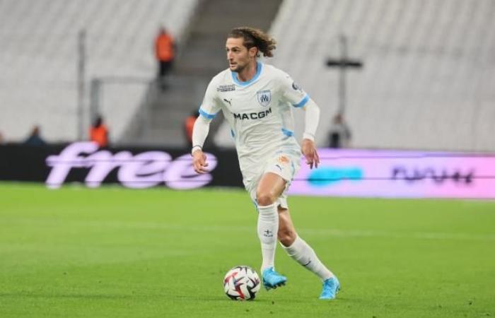 Adrien Rabiot inizierà con l’OM a Montpellier