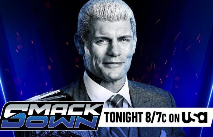 Cody Rhodes parlerà del match del Crown Jewel Championship a WWE SmackDown