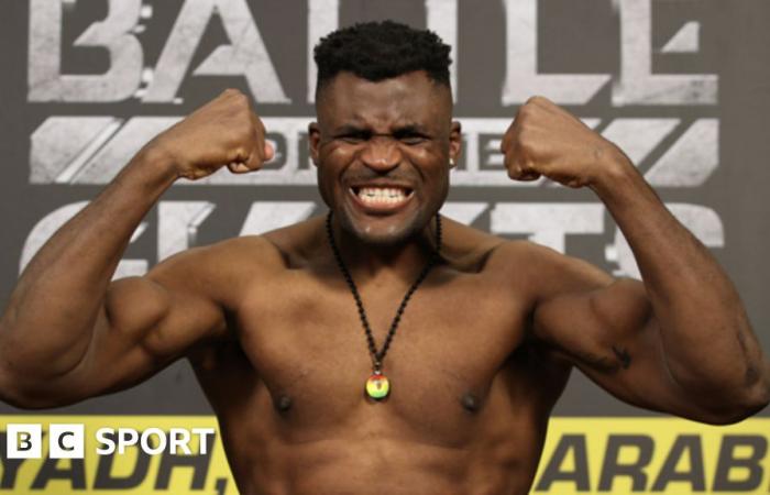 Francis Ngannou vs Renan Ferreira: il camerunese pesa più leggero per la lotta dei pesi massimi