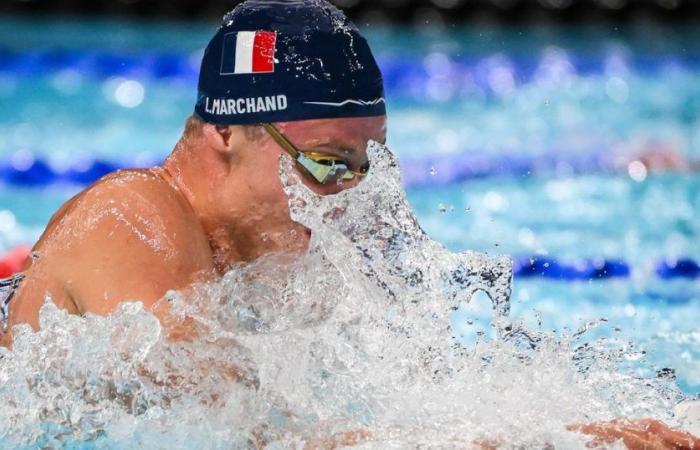 al suo ritorno, Léon Marchand vince la finale dei 100 metri misti a Shanghai