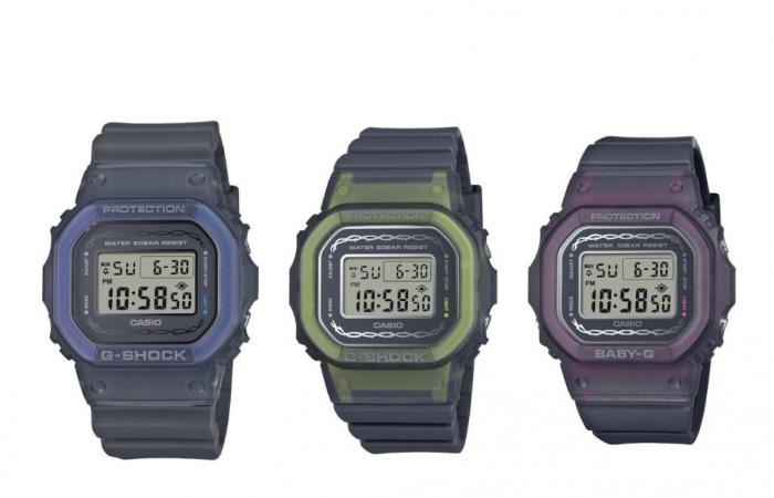 Un modello Baby-G e due modelli di orologi G-Shock saranno lanciati come parte della nuova “Collezione stagionale 2024” di Casio