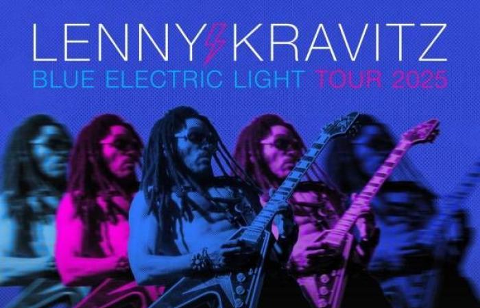 Lenny Kravitz porterà il Blue Electric Light Tour nel Regno Unito e in Europa nella primavera del 2025