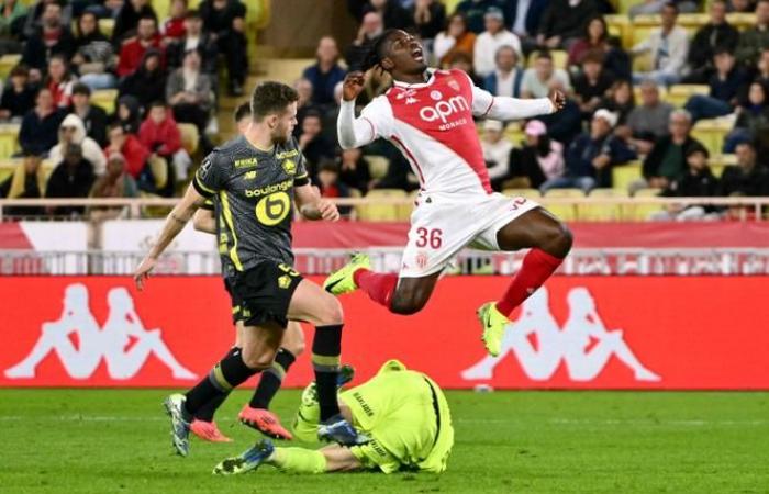 Il Monaco concede il pareggio contro il Lille e vede il suo primo posto in classifica minacciato dal Parigi