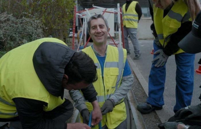 François Ruffin al Rex di Abbeville per presentare il suo nuovo film