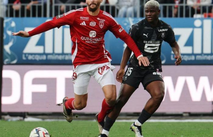 Il Rennes riesce a malapena a strappare un punto al pareggio contro il Brest (1-1)