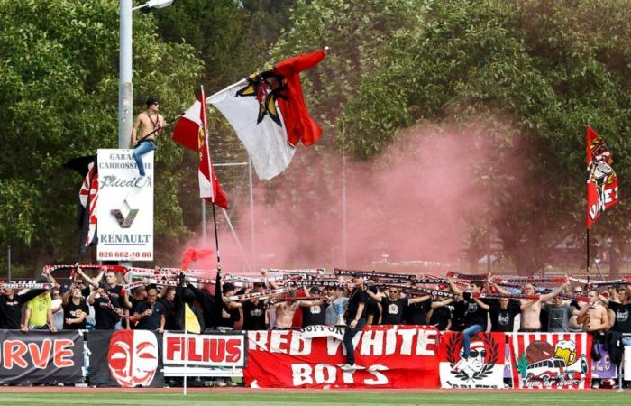 Scontri dopo la partita tra FC Vaduz e FC Thun