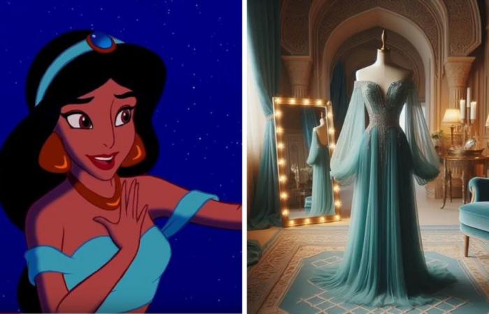 Un’intelligenza artificiale ha immaginato come sarebbero gli abiti delle principesse Disney nella vita reale… ed è magico!