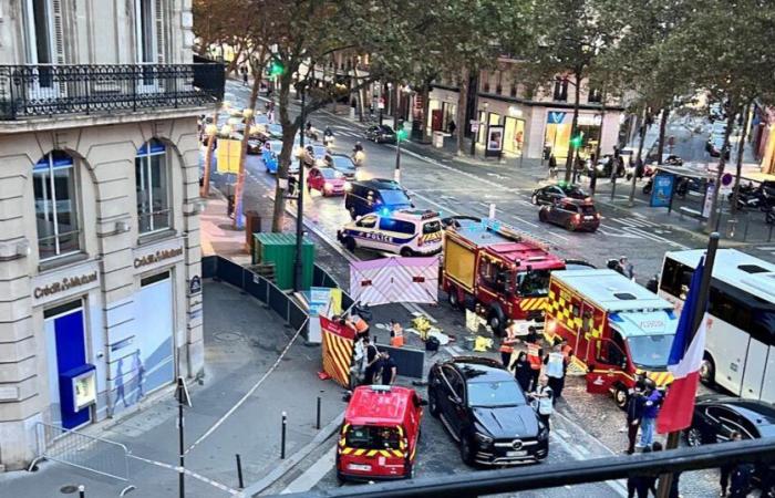 questo ciclista che è stato quasi investito dal SUV poco prima della morte di Paul Varry