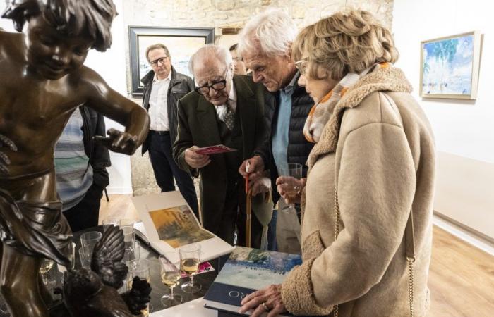 Galleria Philippe Bettan. Tappeto rosso per Jean Fusaro