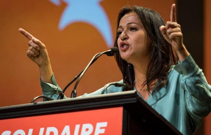 Le parole controcorrente di Ruba Ghazal a Québec solidaire