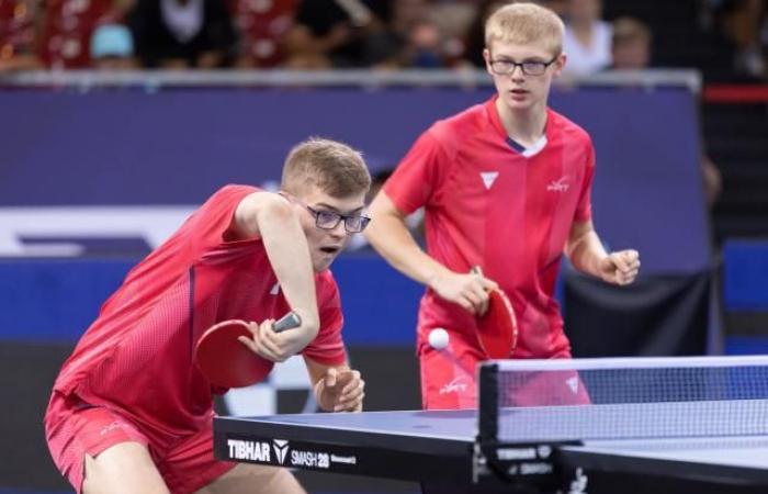 Alexis e Félix Lebrun raggiungono le semifinali dei Campionati Europei di tennis da tavolo e vinceranno sicuramente una medaglia nel doppio