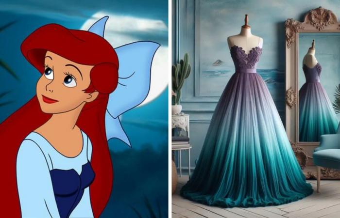 Un’intelligenza artificiale ha immaginato come sarebbero gli abiti delle principesse Disney nella vita reale… ed è magico!