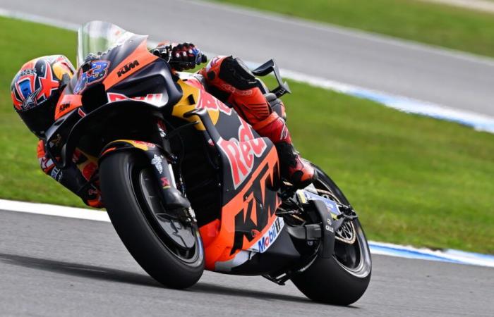 MotoGP, Australia J2, Jack Miller (KTM/Q16-S Ab): “Ho investito un coniglio e ho corso con un gabbiano sul manubrio”