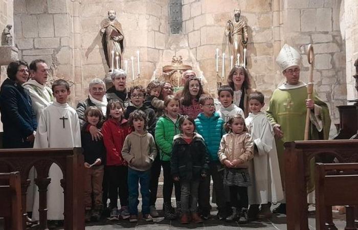 Un arrivo celebrato alla scuola Saint-Joseph